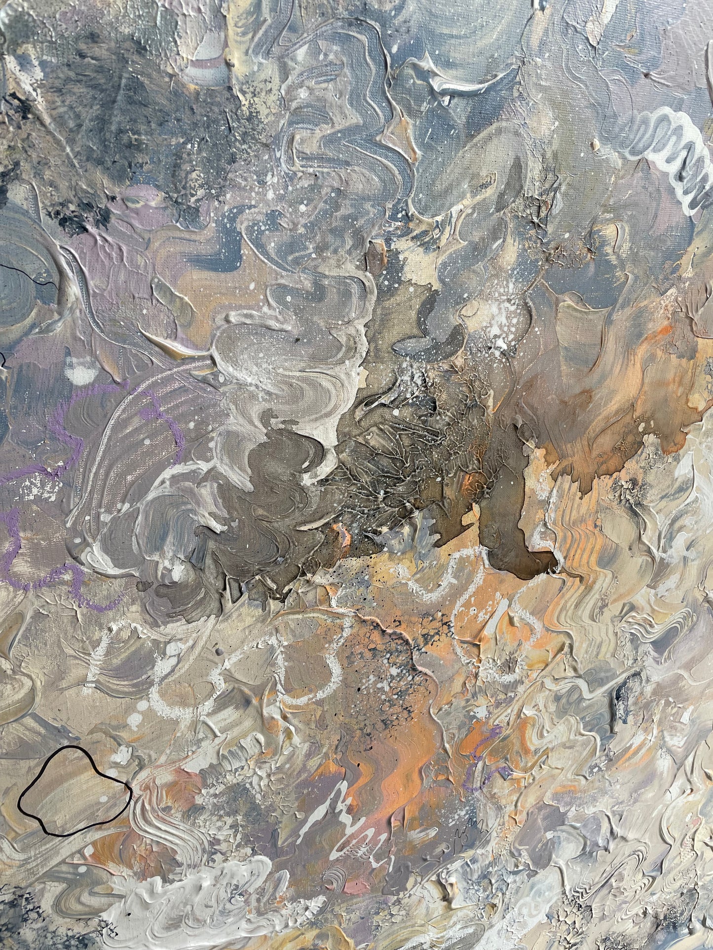 Luster - (with an oak frame)