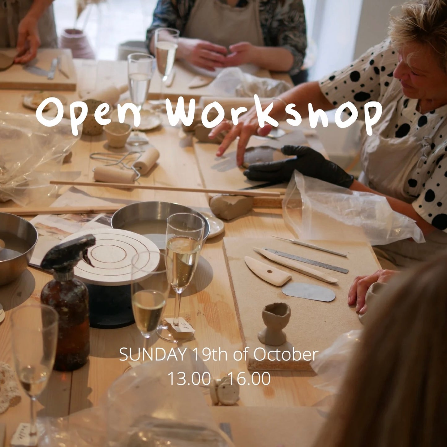 Open Workshop - Sunday 19th of October 13-15