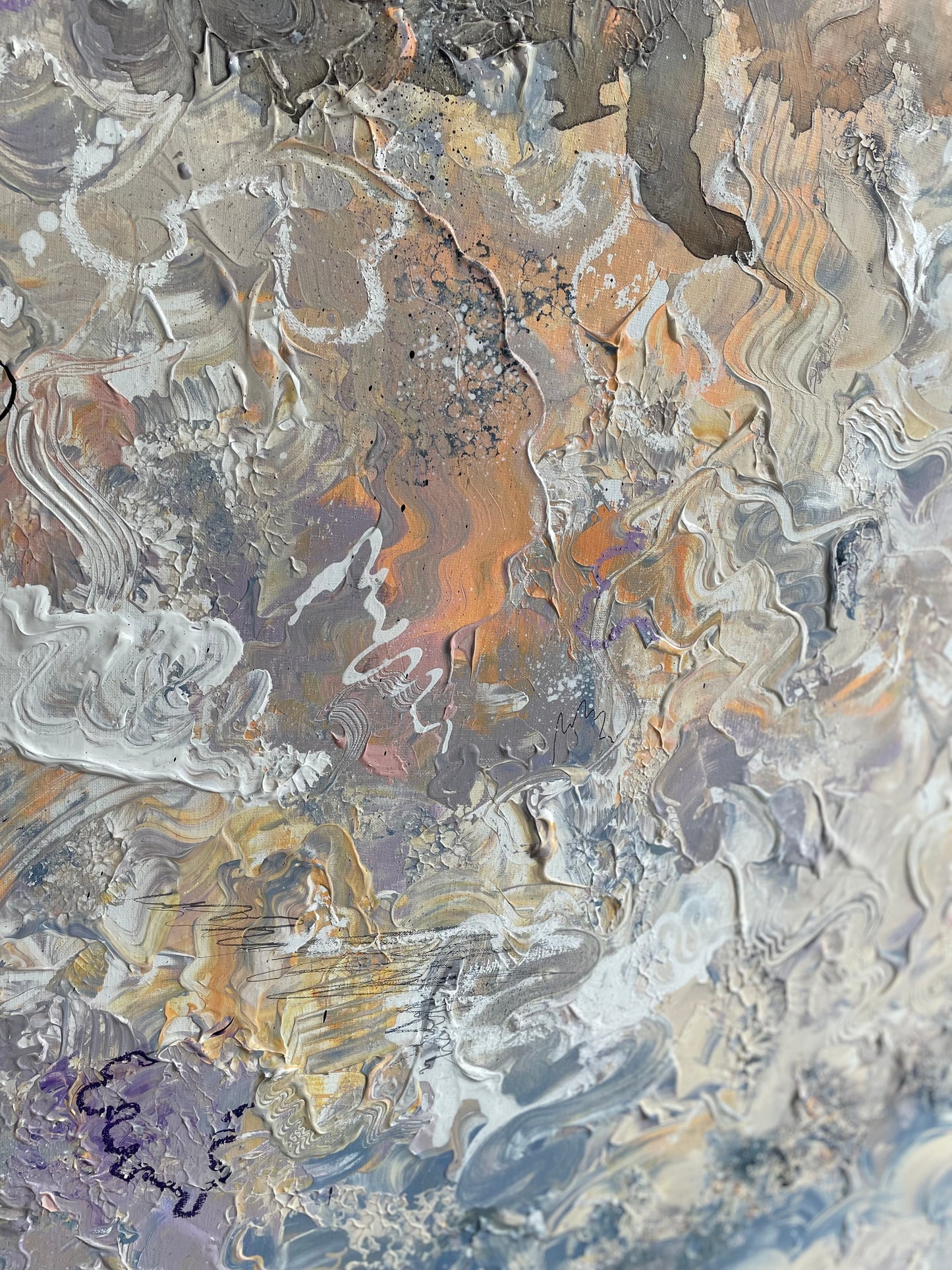 Luster - (with an oak frame)