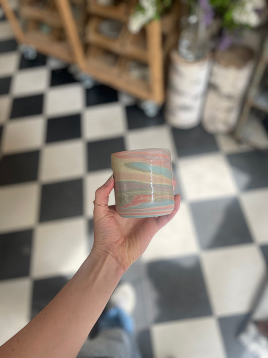 Rainbow Swirl Cup
