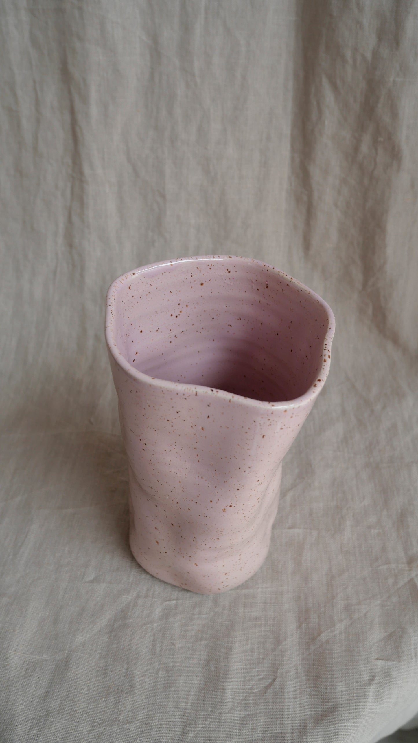 Happy Little Accidents Vase pink