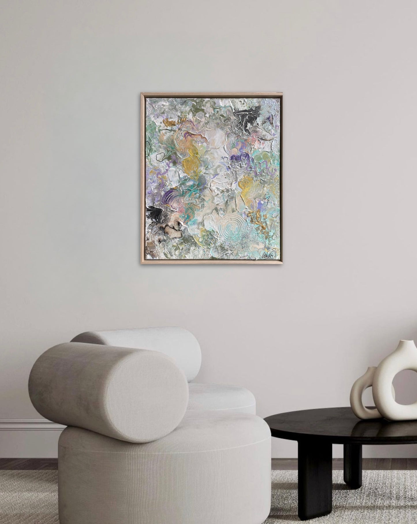 Whirl - with an oak frame