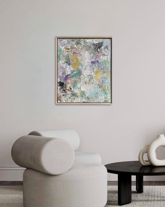 Whirl - with an oak frame