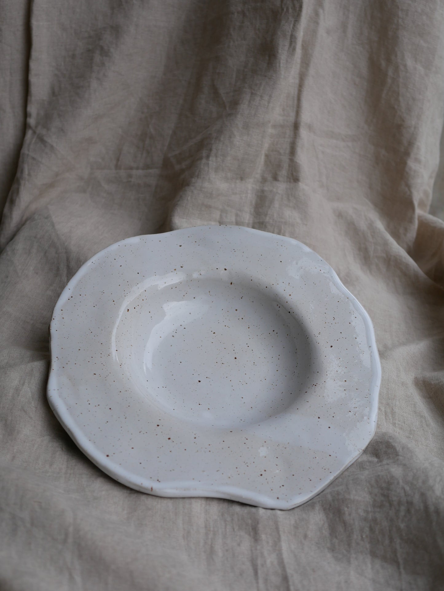 Blob Plate White
