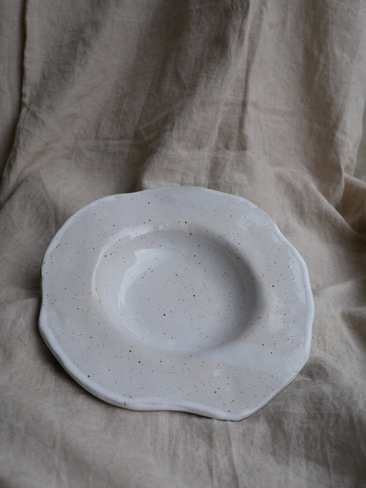 Blob Plate White