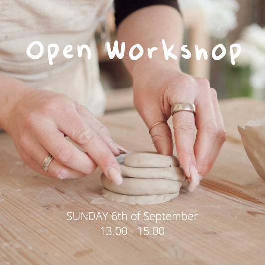 Open Workshop - Sunday 6th of Sep 13-15