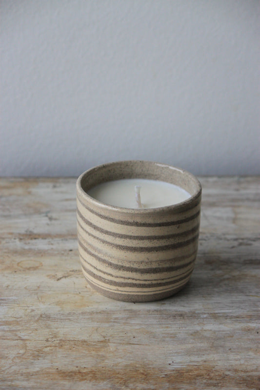 Ljus keramik candle