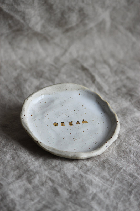 Jewelry plate - Dream gold