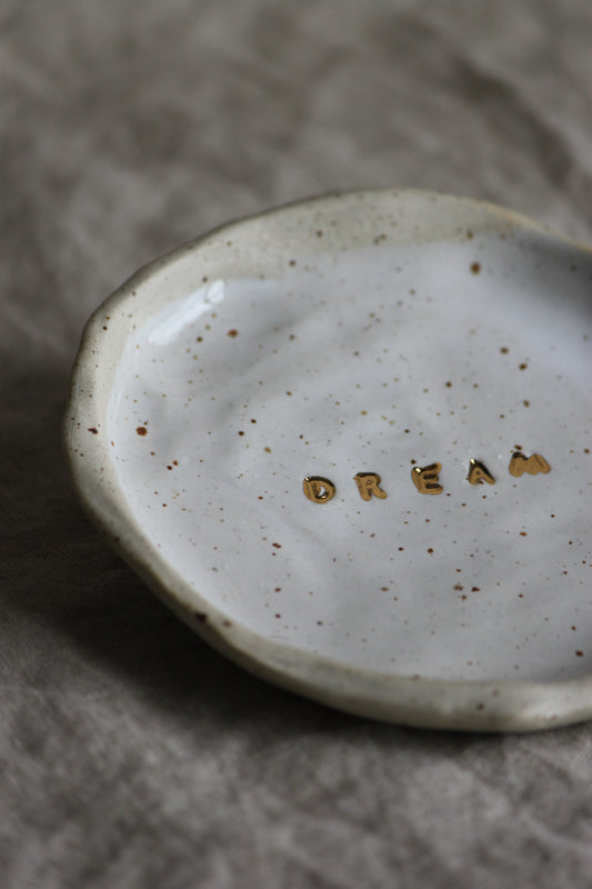 Jewelry plate - Dream gold