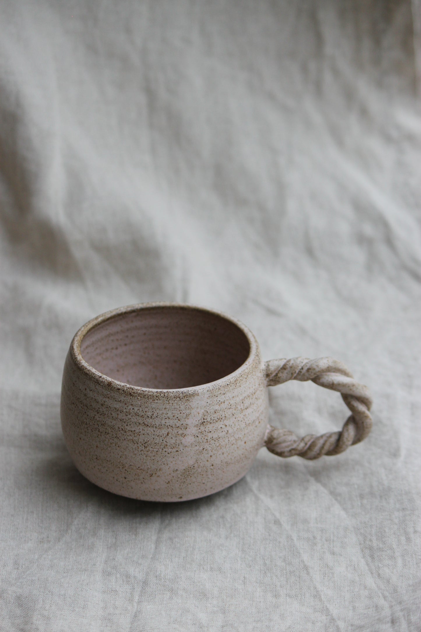 Pink Twisted Cup