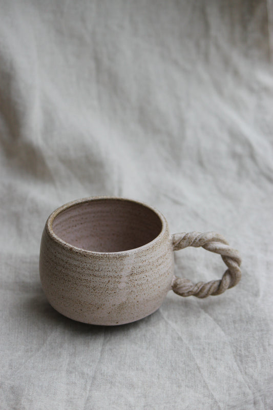 Pink Twisted Cup