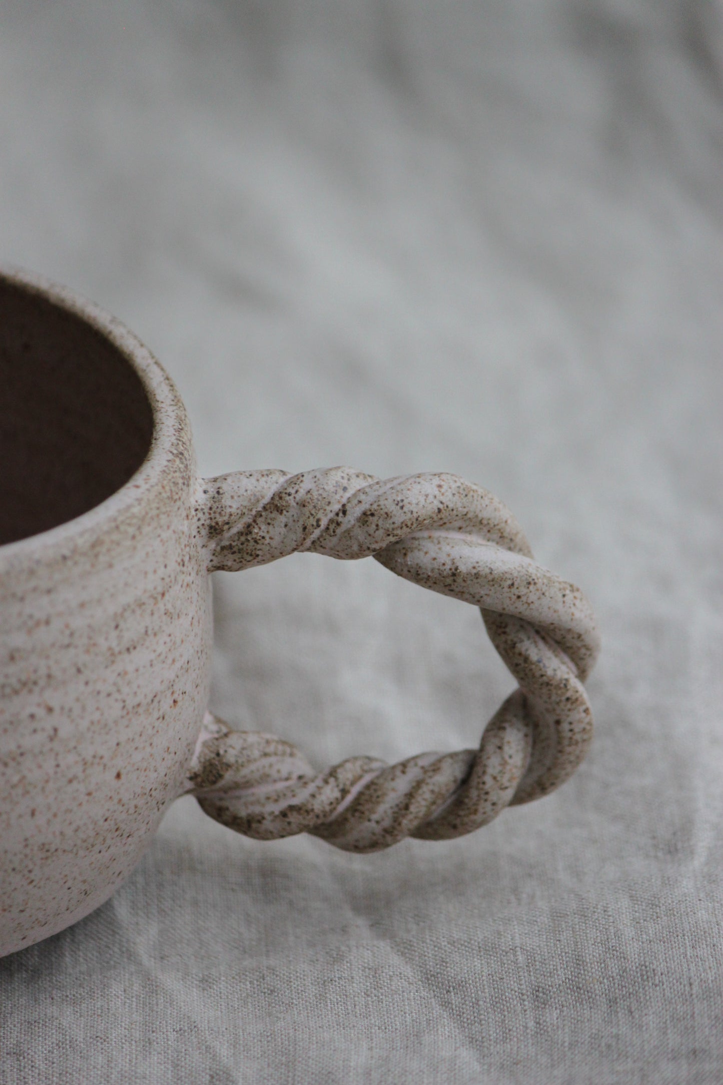 Pink Twisted Cup