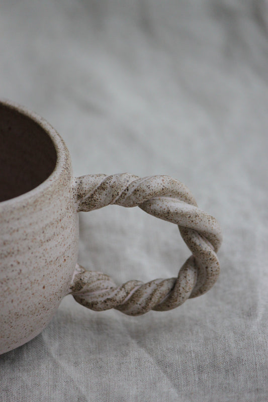 Pink Twisted Cup