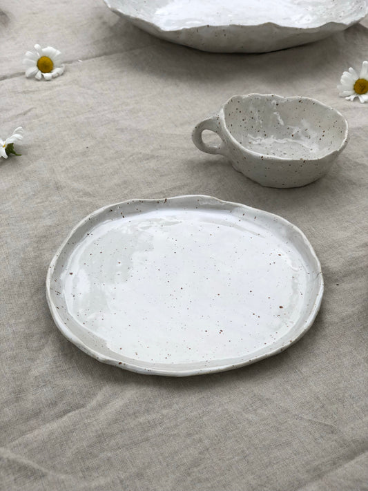 Floral plate