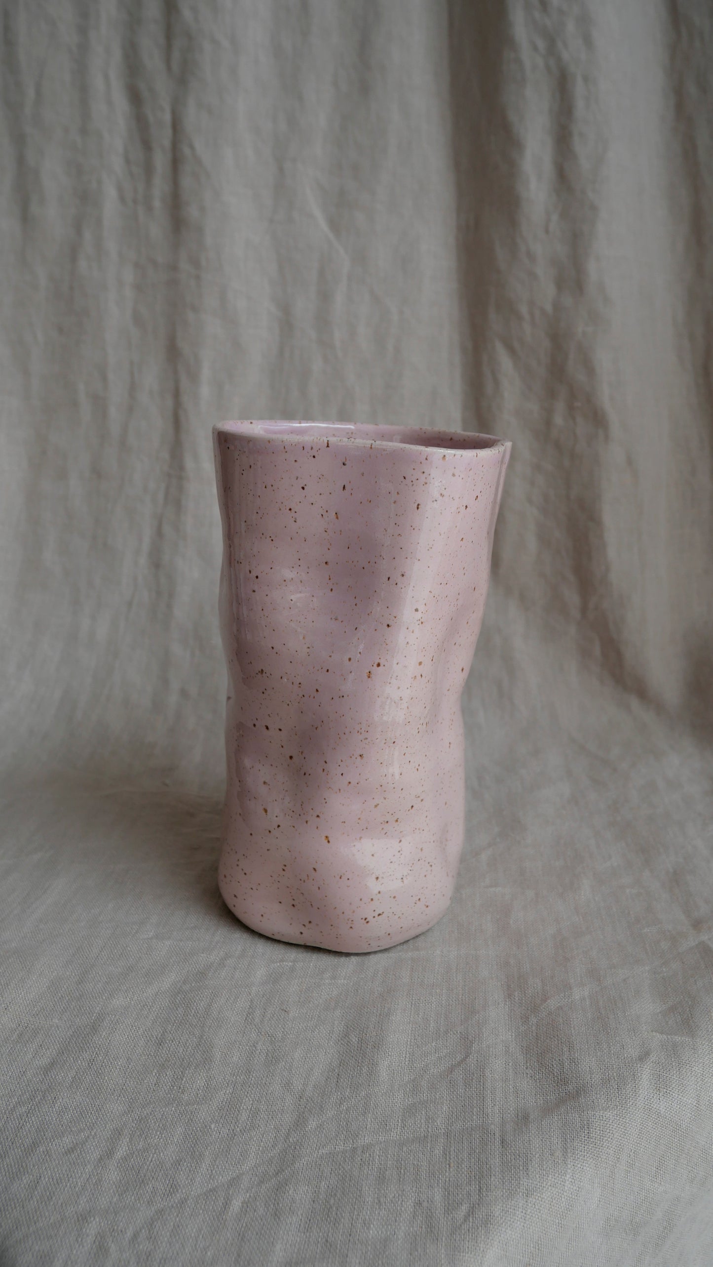 Happy Little Accidents Vase pink