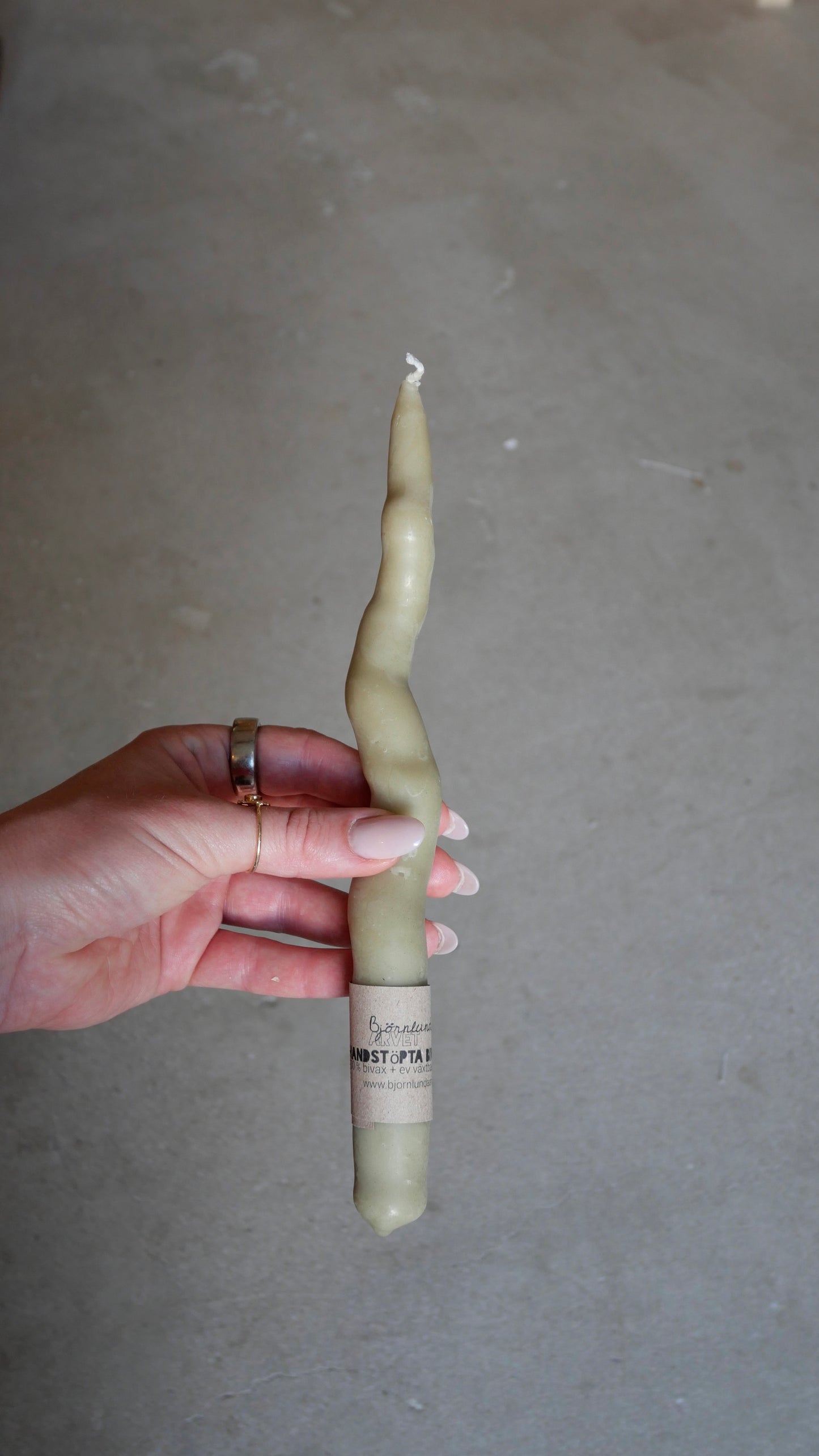 Handmade Beeswax Candle