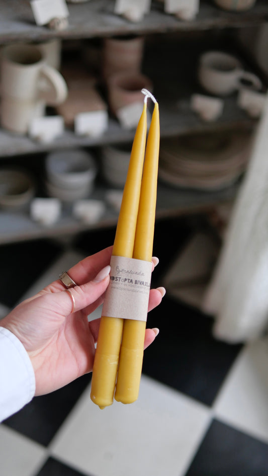 Handmade Beeswax Candle