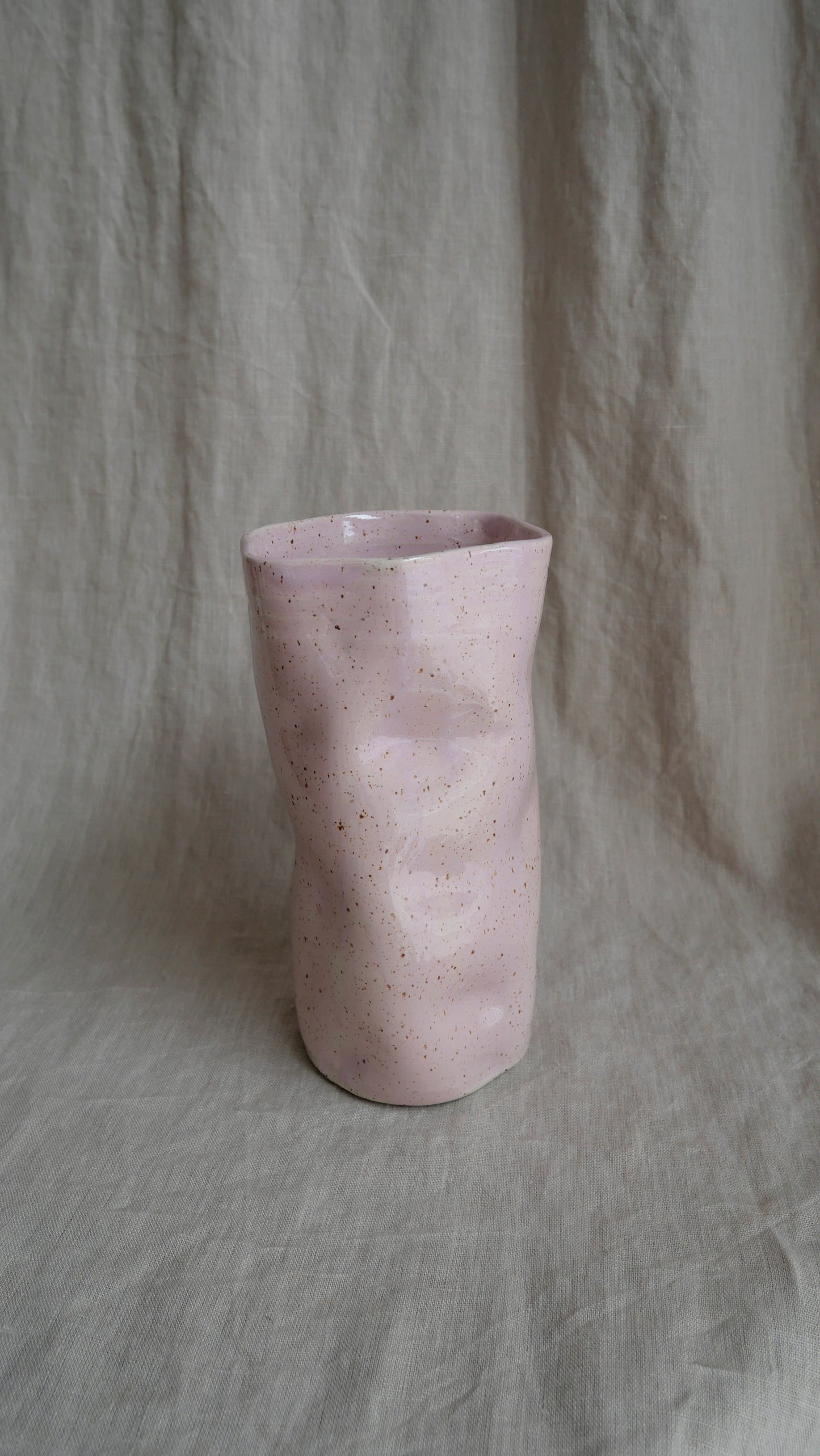 Happy Little Accident Vase pink