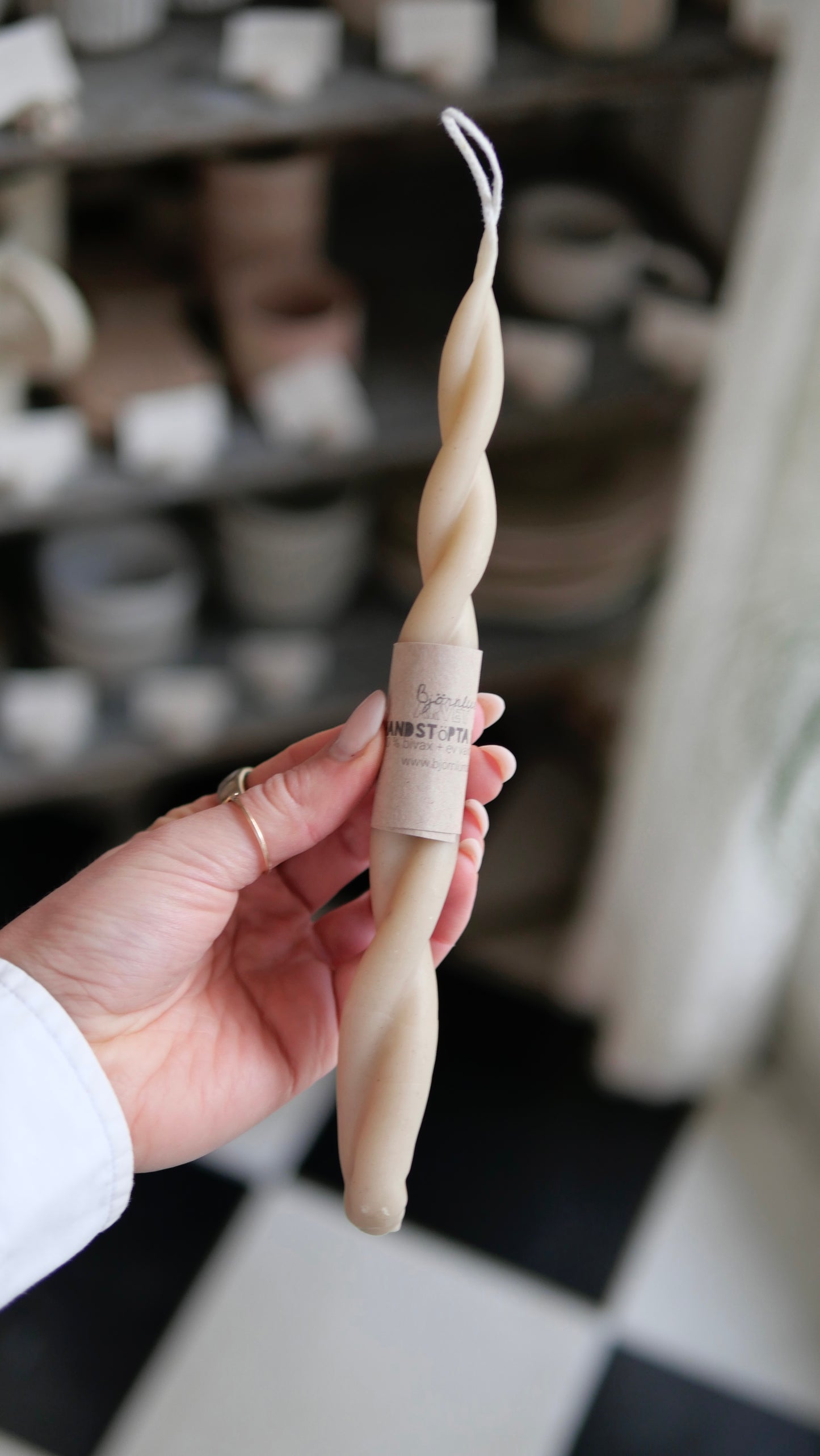 Handmade Beeswax Candle