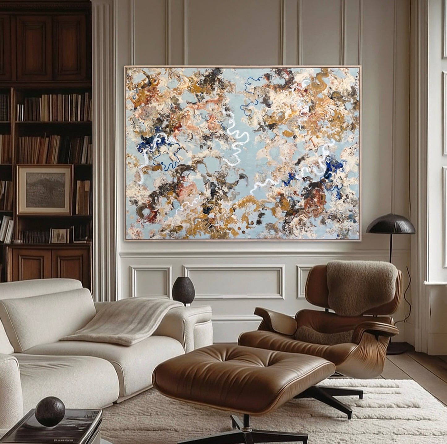 Skapare - with an oak frame