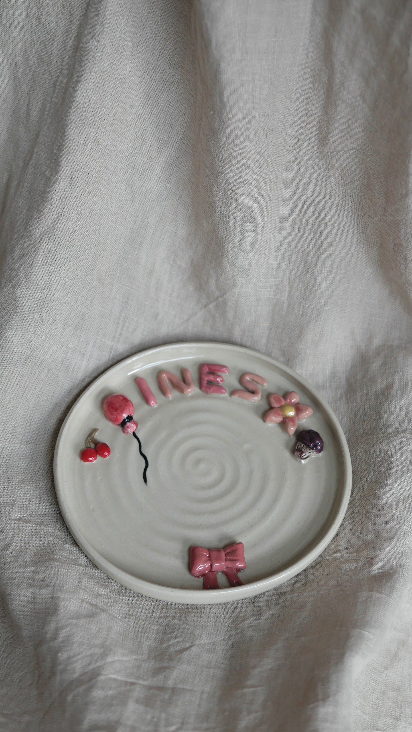 Birthday plate (custom)