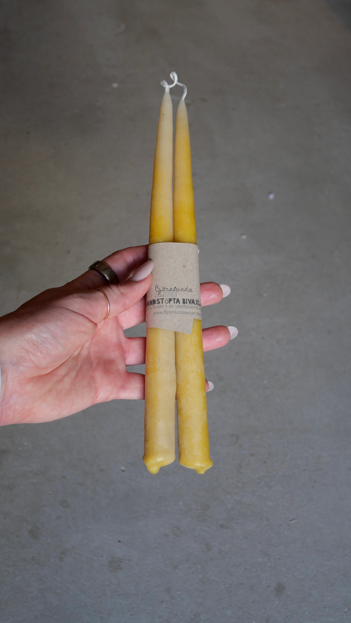 Handmade Beeswax Candle