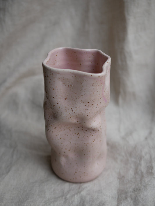 Happy Little Accident Vase pink
