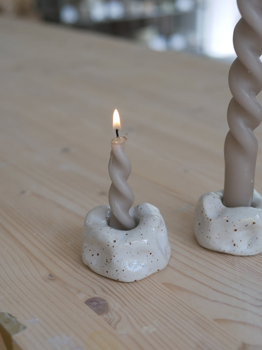 Cloud candle holder