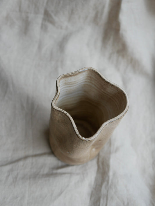 Happy Little Accidents Vase brown