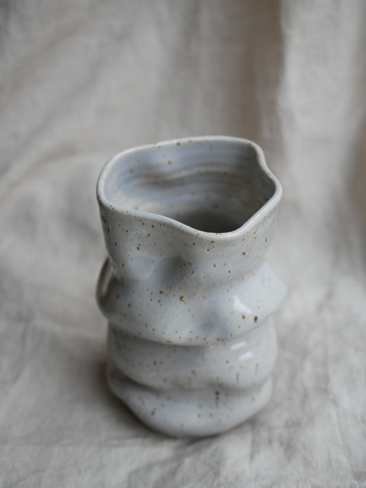 Collapse Vase gray