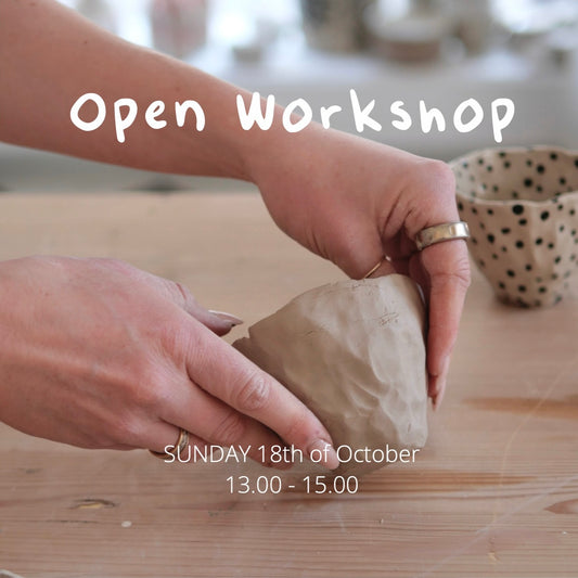 Open Workshop - Sunday 18th of Oct 13-15