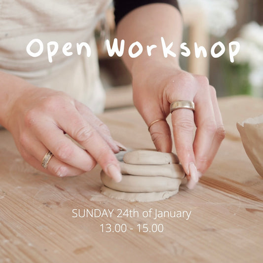 Open Workshop - Sunday 24th of Jan 2027 13-15