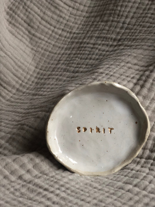 Jewelry plate - Spirit gold