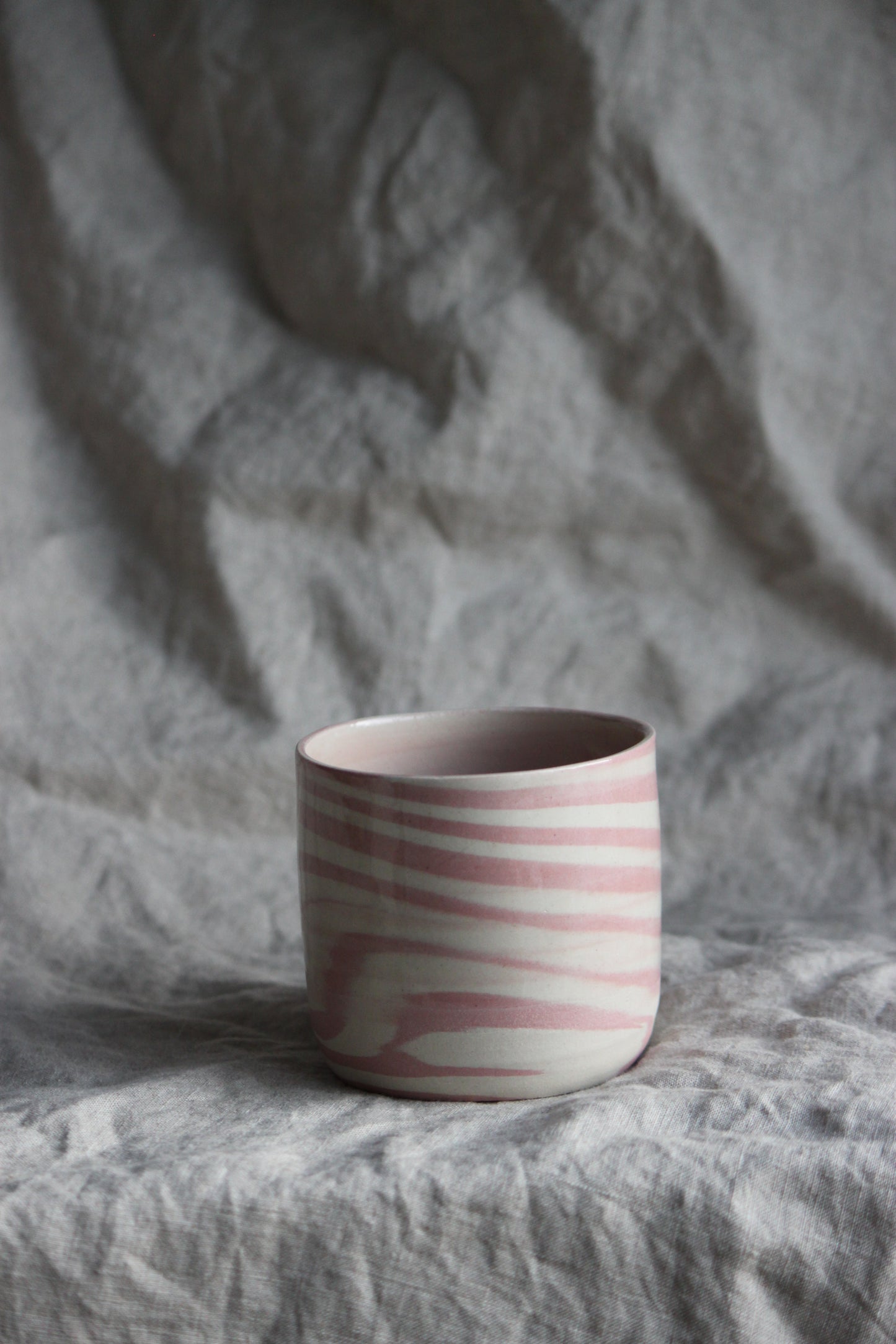 Pink Swirl Cup