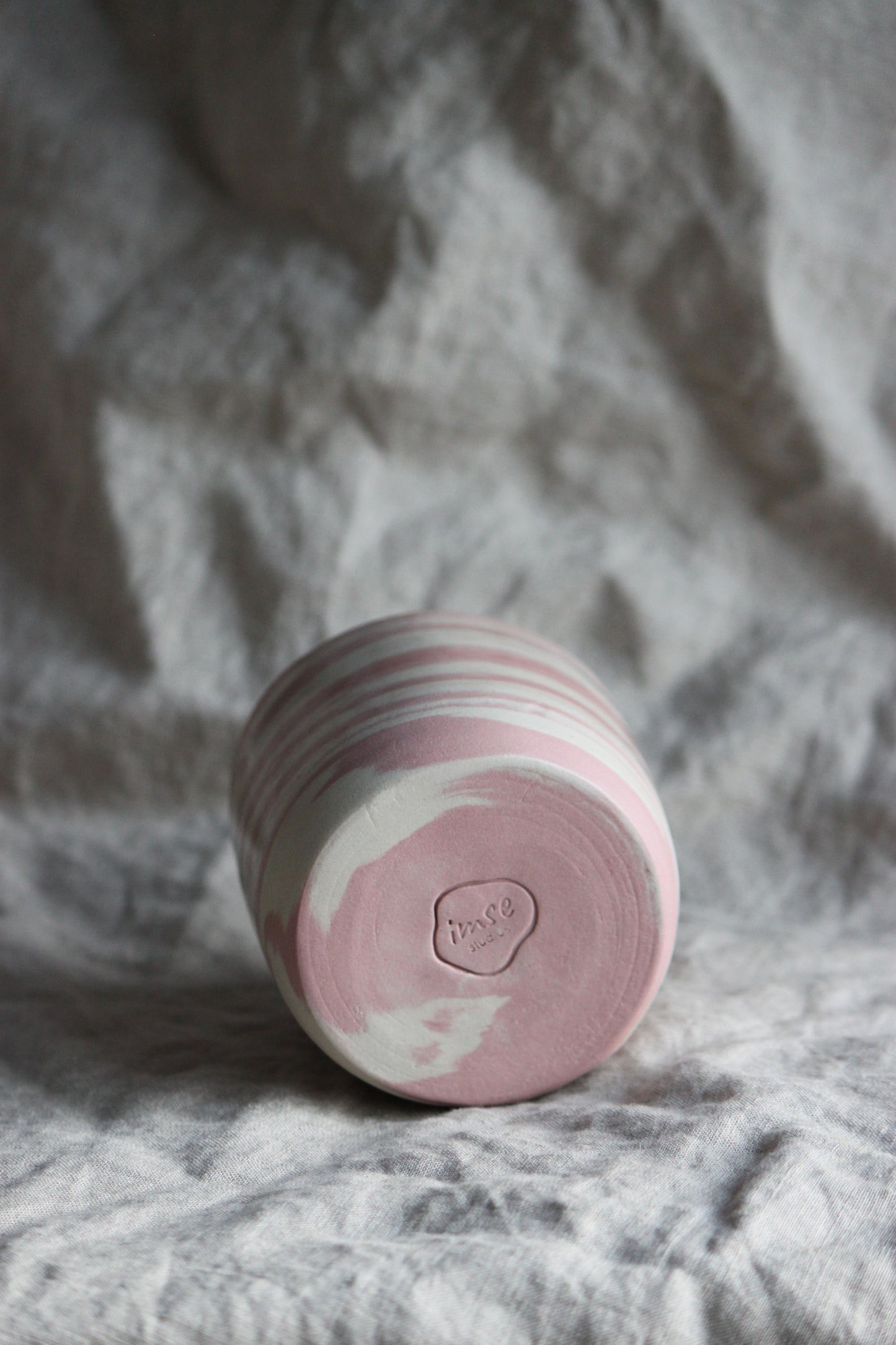 Pink Swirl Cup