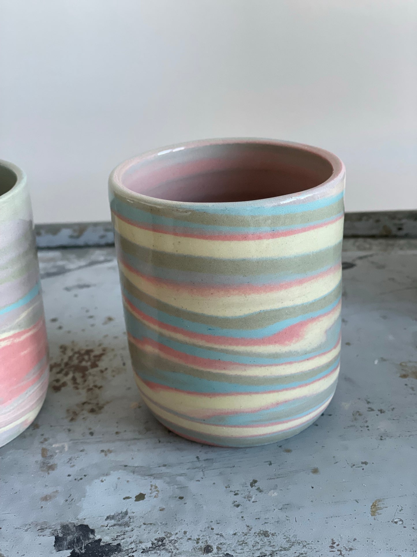 Rainbow Swirl Cup